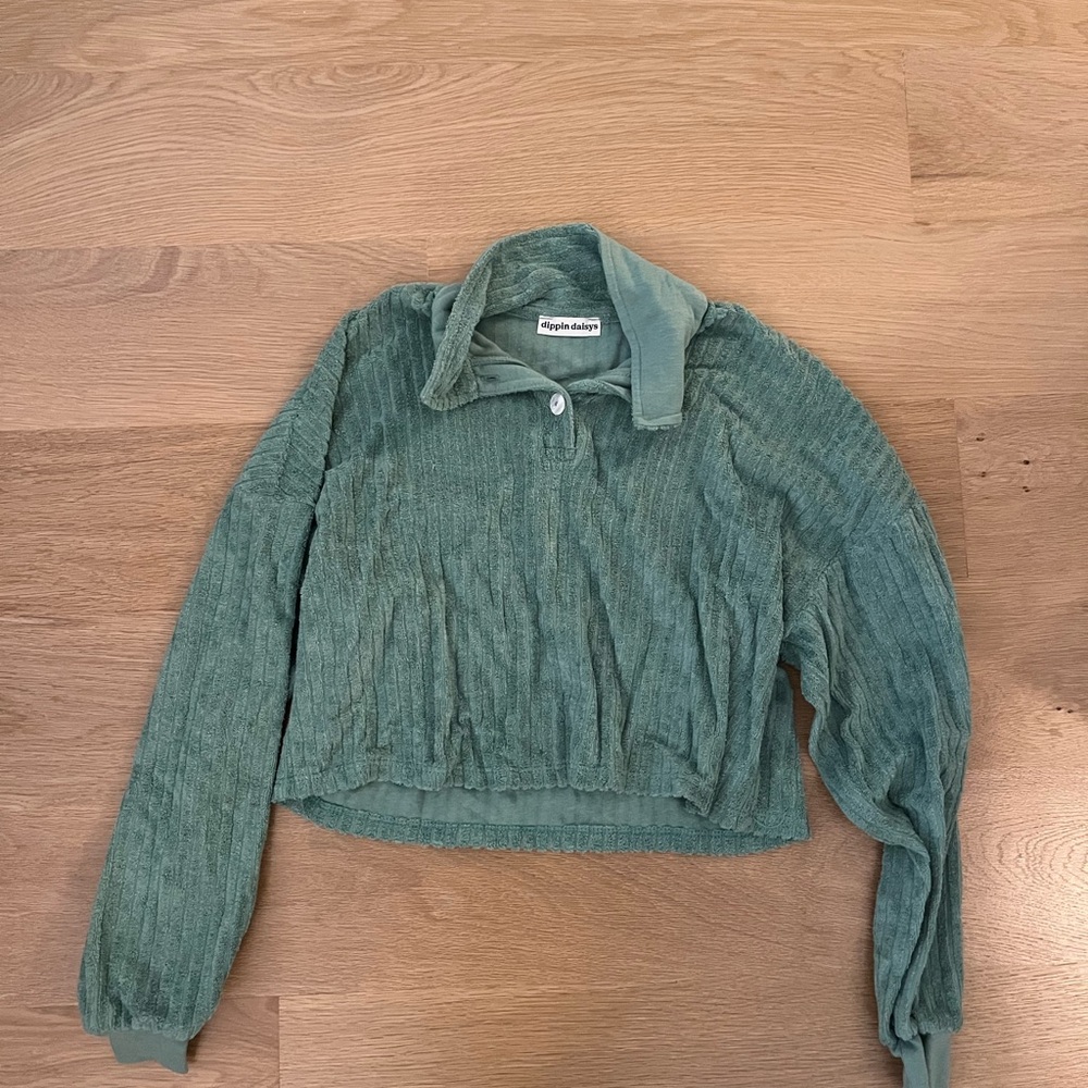 Dippin' Daisy's Sage Teddy Jacket